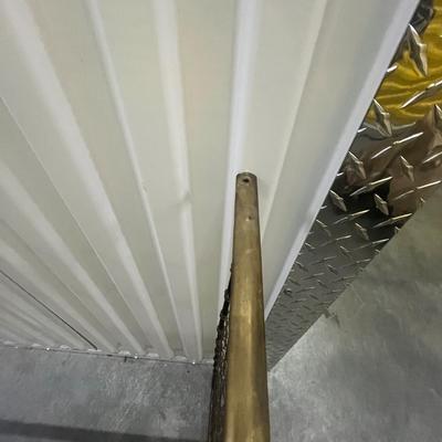 Brass Top Fireplace Screen, Brass Fireplace Tools and L.L. Bean Log Bag (2058R-MG)