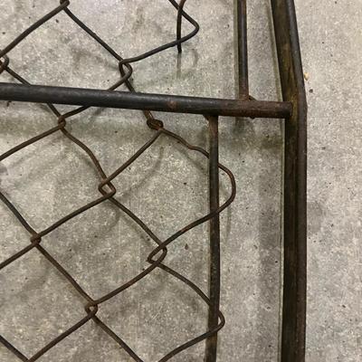 Brass Top Fireplace Screen, Brass Fireplace Tools and L.L. Bean Log Bag (2058R-MG)