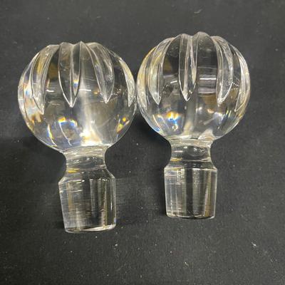Imperial Crystal Decanters & Bottles With Stoppers (2058R-MG)