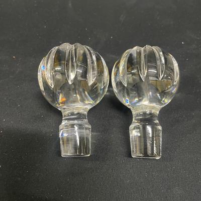 Imperial Crystal Decanters & Bottles With Stoppers (2058R-MG)