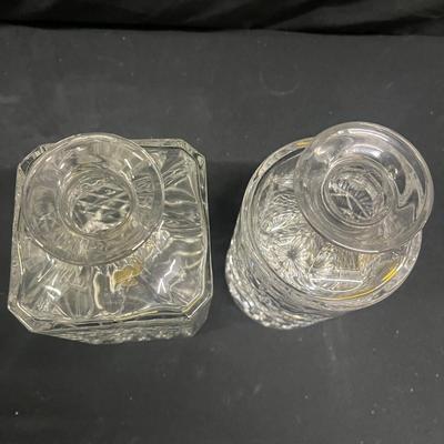 Imperial Crystal Decanters & Bottles With Stoppers (2058R-MG)