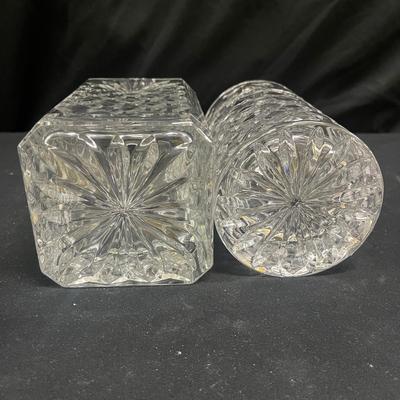 Imperial Crystal Decanters & Bottles With Stoppers (2058R-MG)