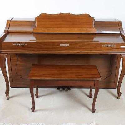 Baldwin Acrosonic Spinet Upright Piano with Bench