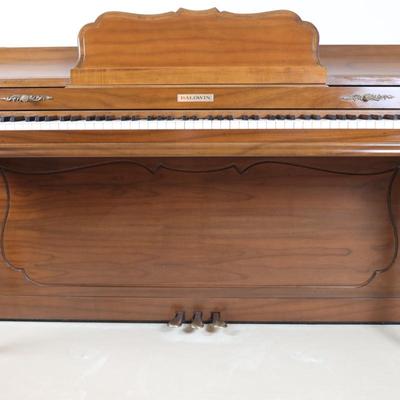 Baldwin Acrosonic Spinet Upright Piano with Bench