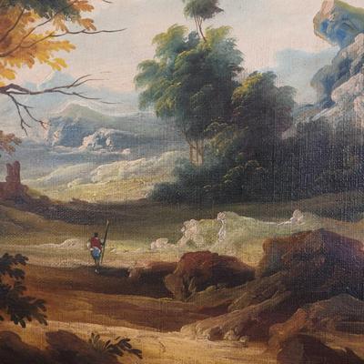 Large Original Oil Painting Signed by Melcher