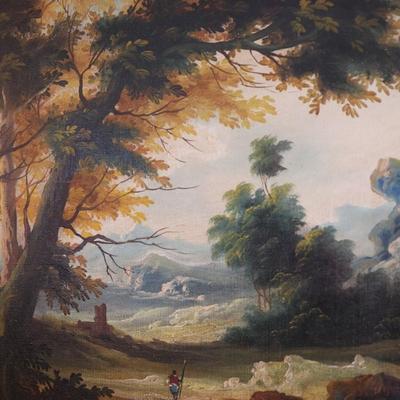 Large Original Oil Painting Signed by Melcher