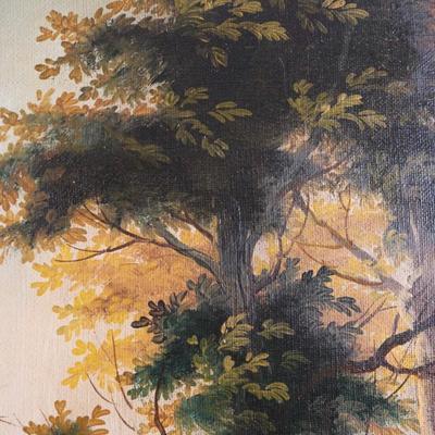 Large Original Oil Painting Signed by Melcher