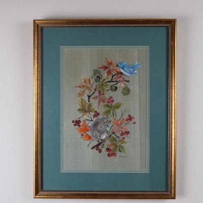 Framed Original Painting by Angela