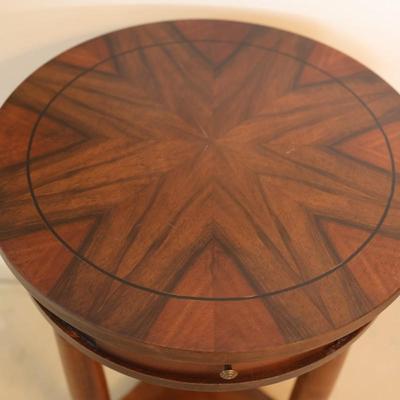 French Empire Style Round Side Table