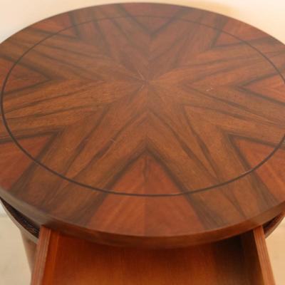 French Empire Style Round Side Table