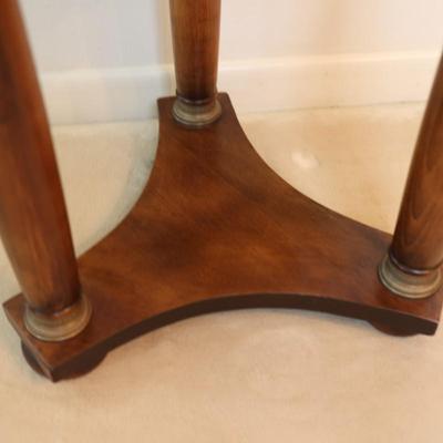 French Empire Style Round Side Table