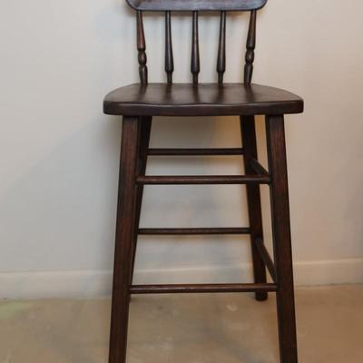 Vintage Solid Wood Stool