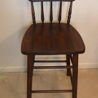 Vintage Solid Wood Stool