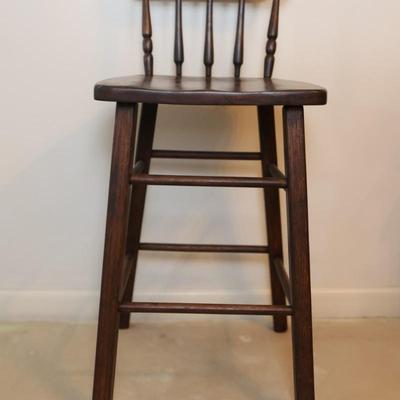 Vintage Solid Wood Stool