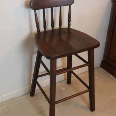 Vintage Solid Wood Stool