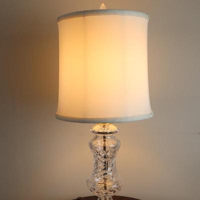 WATERFORD 29” Crystal Table Lamp