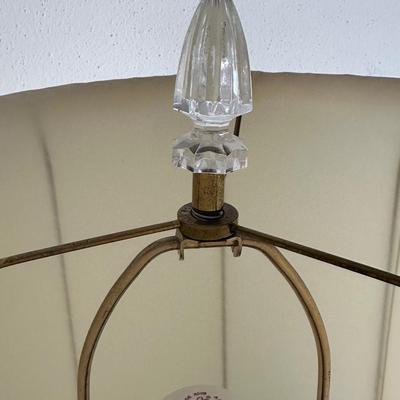 WATERFORD 29” Crystal Table Lamp