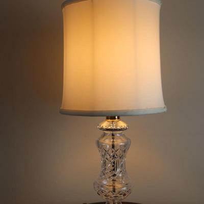 WATERFORD 29” Crystal Table Lamp