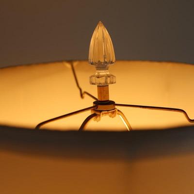 WATERFORD 29” Crystal Table Lamp