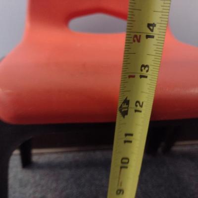 Pair of Plastic Children's Chairs