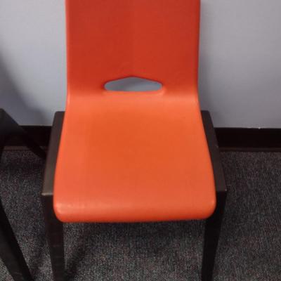 Pair of Plastic Children's Chairs