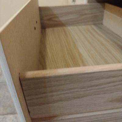 Wood Finish Six Drawer Dresser- Approx 51 1/2" x 17" x 30 1/2" Tall
