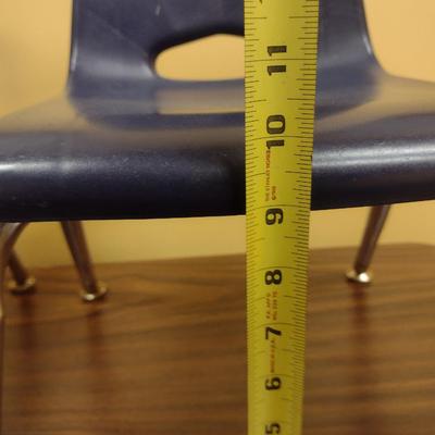 Pair of Metal Frame Children's Chairs