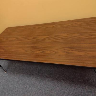 Laminate Top Table with Adjustable Legs- Approx 72" x 30"