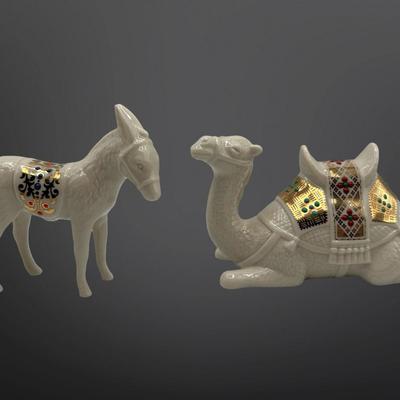 LENOX China Jewels Collection Bone China Nativity Set, 1993-1994