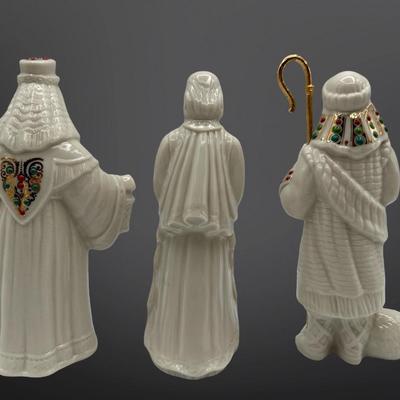 LENOX China Jewels Collection Bone China Nativity Set, 1993-1994