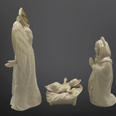 LENOX China Jewels Collection Bone China Nativity Set, 1993-1994