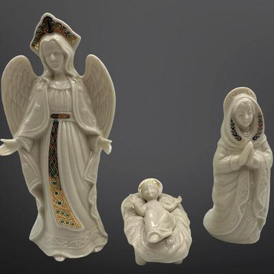 LENOX China Jewels Collection Bone China Nativity Set, 1993-1994
