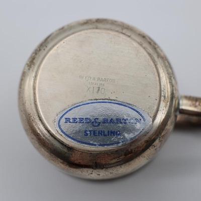 Six Sterling Silver Small Cups