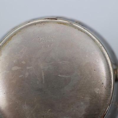 Six Sterling Silver Small Cups
