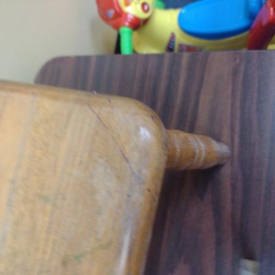 Four Wooden Step Stools
