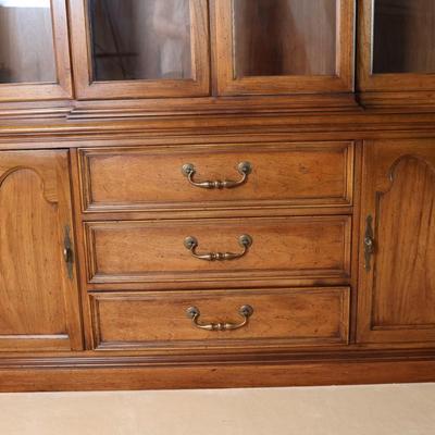 HICKORY Solid Wood China Hutch