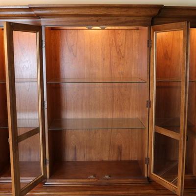 HICKORY Solid Wood China Hutch