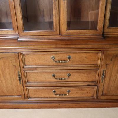 HICKORY Solid Wood China Hutch