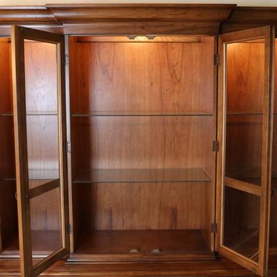 HICKORY Solid Wood China Hutch