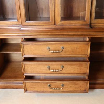 HICKORY Solid Wood China Hutch