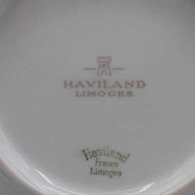 Vintage HAVILAND LIMOGES Miniature Torse Shape Porcelain Plate