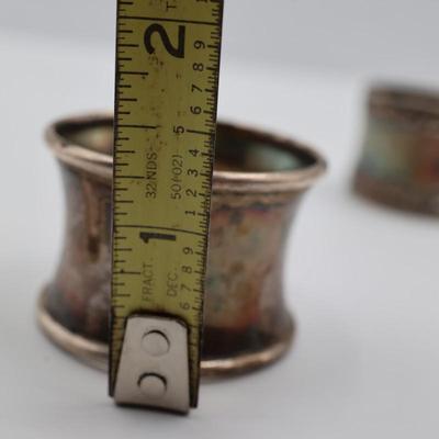 Sterling Silver Napkin Holders (2)