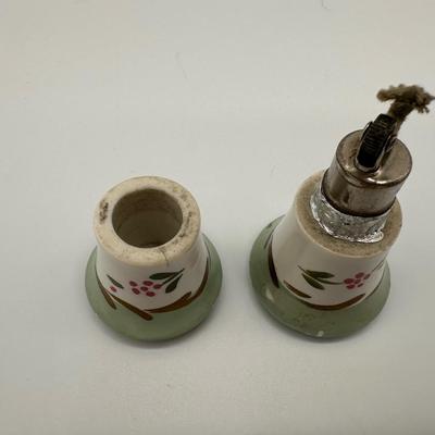Vintage Art Deco Ceramic Trench Table Lighter