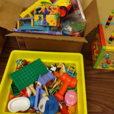 Collection of Children's Toys and Puzzles