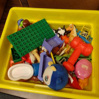 Collection of Children's Toys and Puzzles