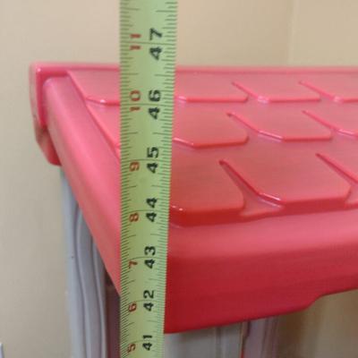 Little Tikes Plastic Slide and Swing Set
