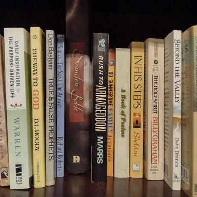 Collection of Books- Mostly Religious Genre