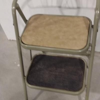 Vintage Folding Step/Sitting Stool