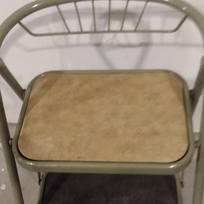 Vintage Folding Step/Sitting Stool