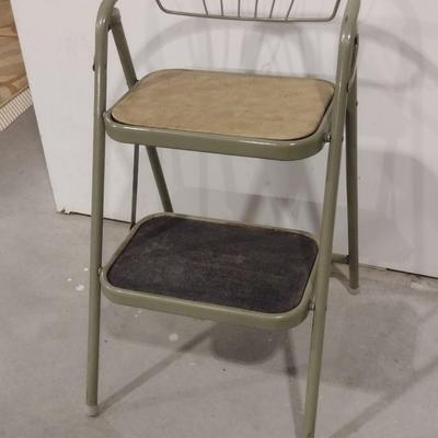 Vintage Folding Step/Sitting Stool